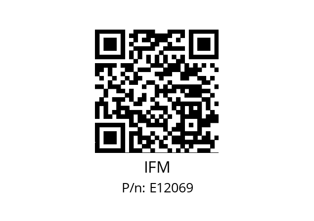   IFM E12069