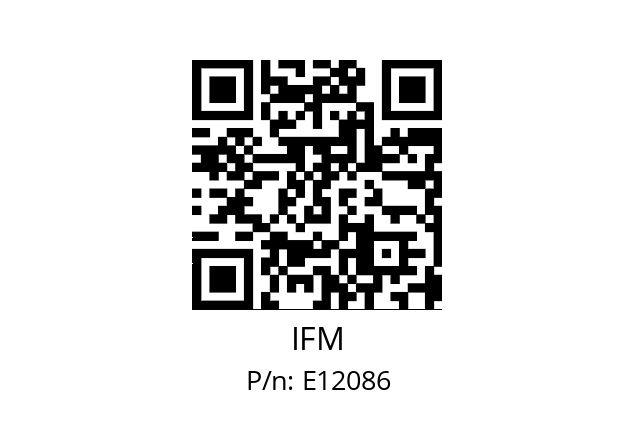   IFM E12086