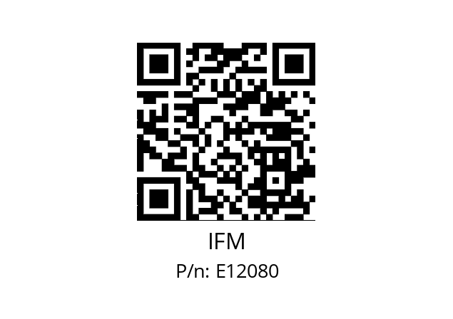   IFM E12080