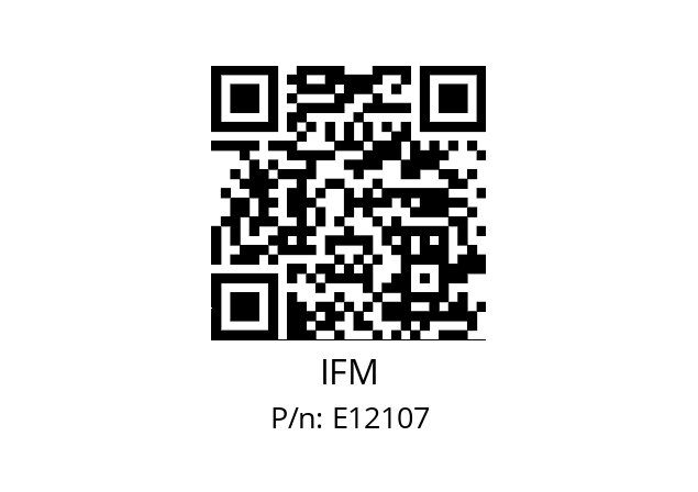   IFM E12107