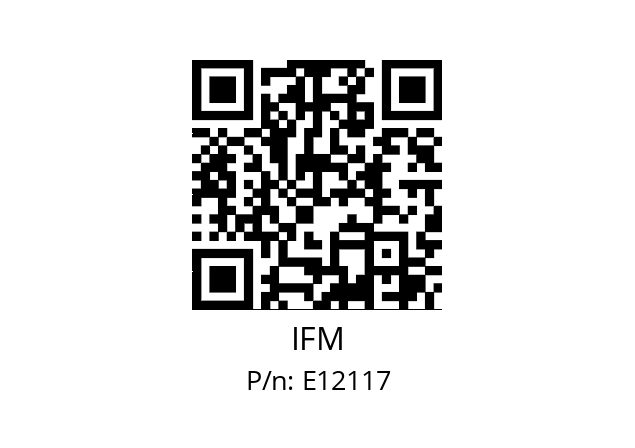   IFM E12117