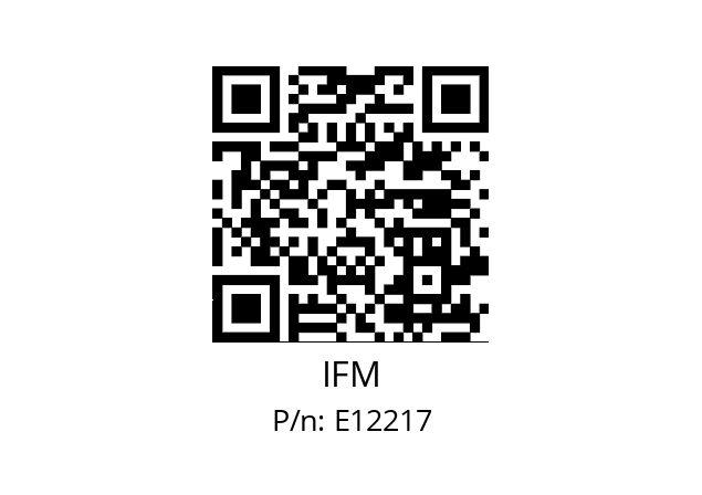   IFM E12217