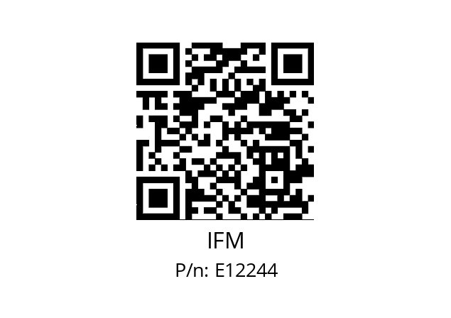   IFM E12244