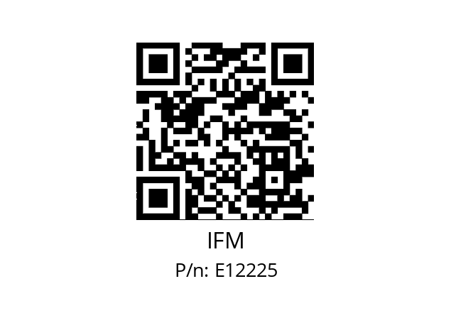   IFM E12225