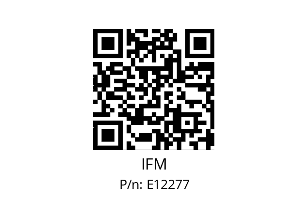   IFM E12277