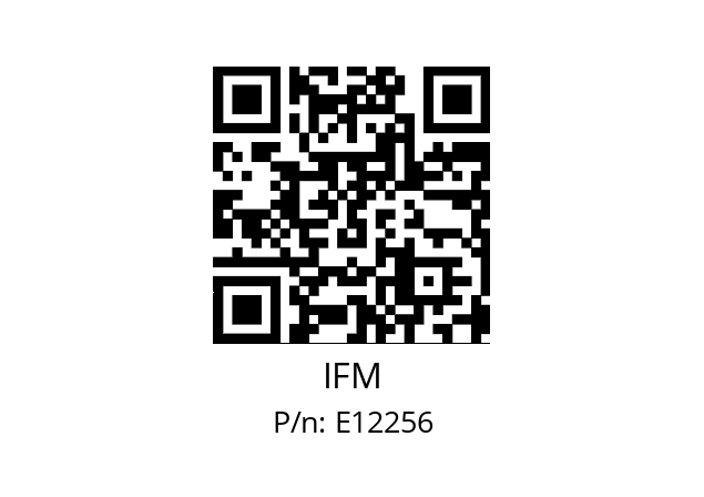   IFM E12256