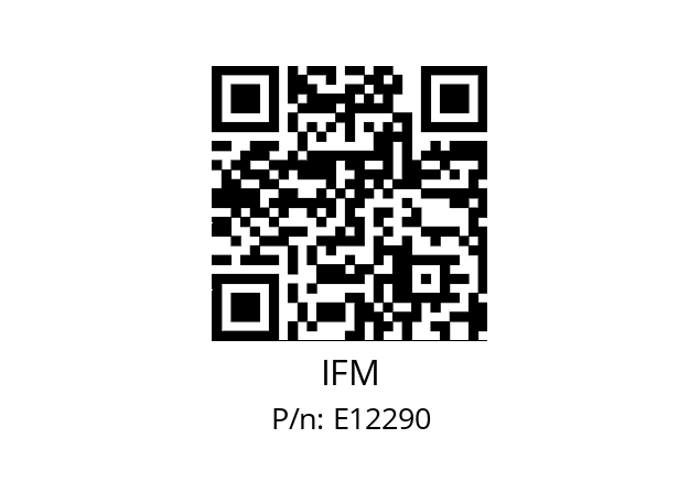   IFM E12290