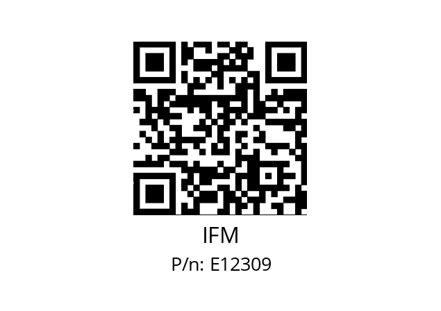   IFM E12309