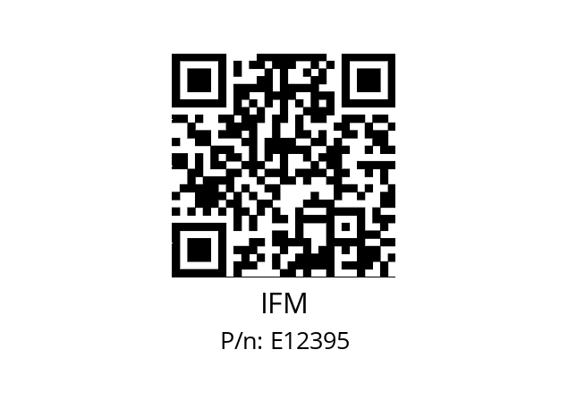   IFM E12395