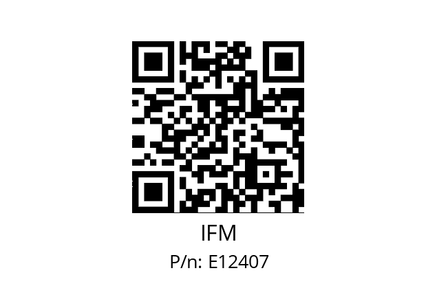   IFM E12407