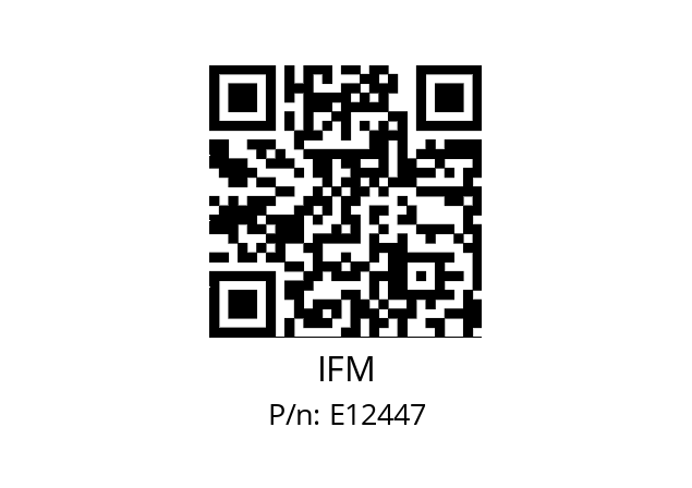   IFM E12447