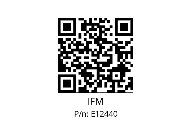   IFM E12440