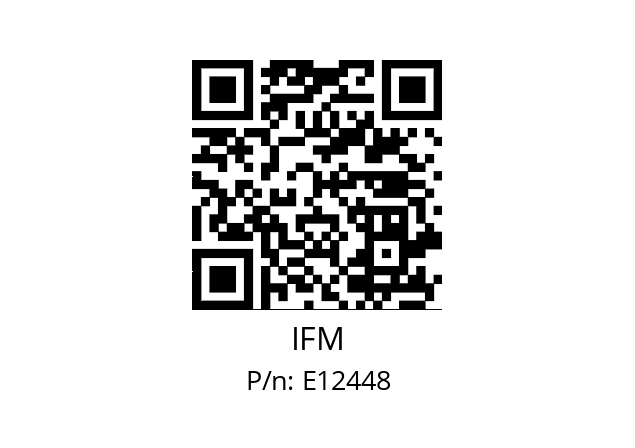   IFM E12448