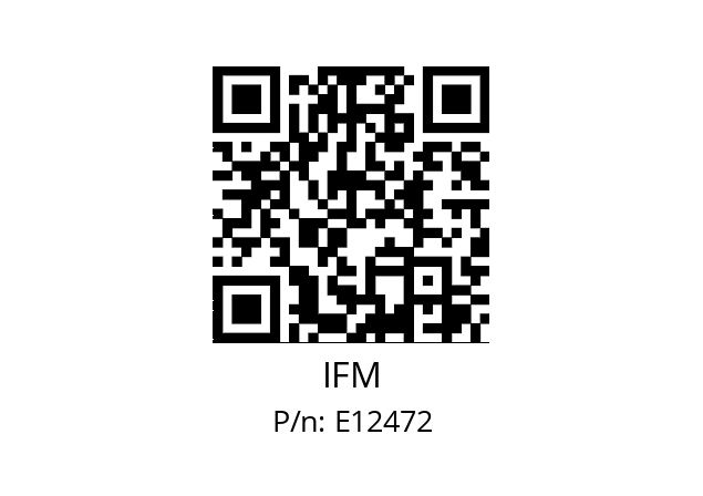   IFM E12472