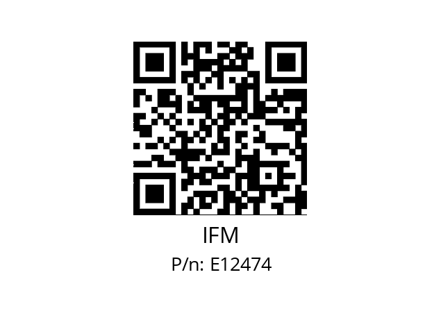   IFM E12474