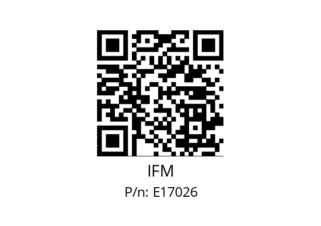   IFM E17026