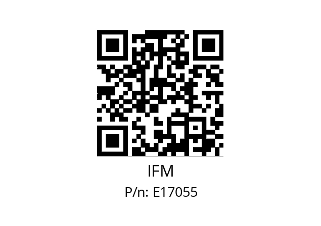   IFM E17055