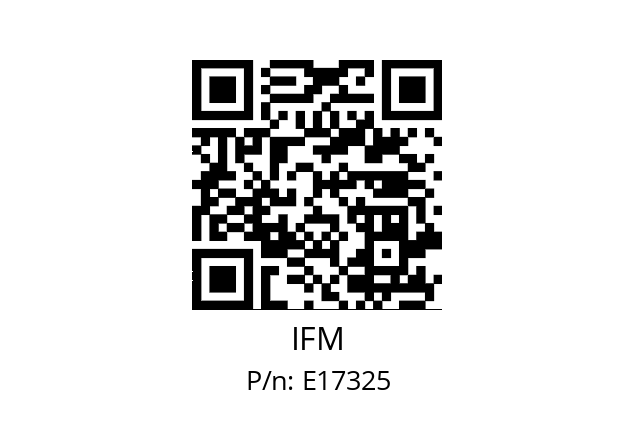   IFM E17325