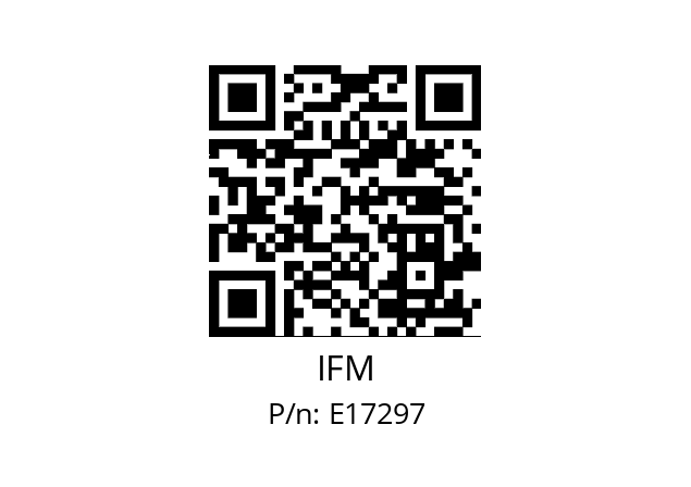   IFM E17297