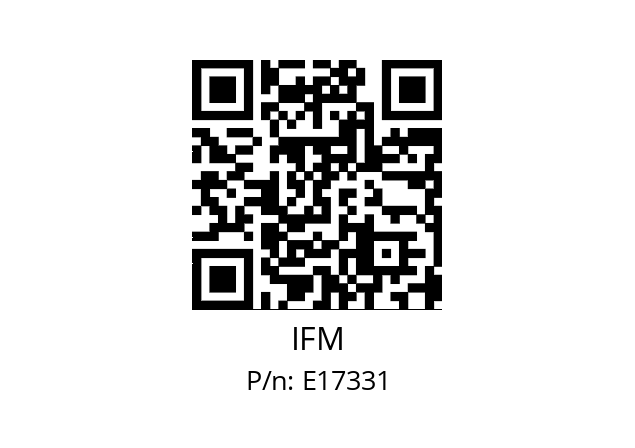   IFM E17331