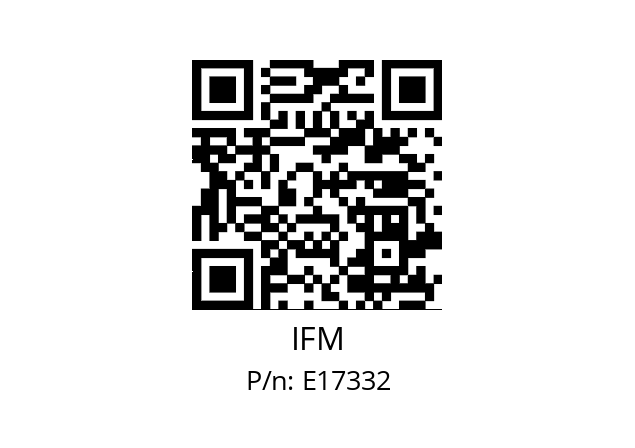   IFM E17332