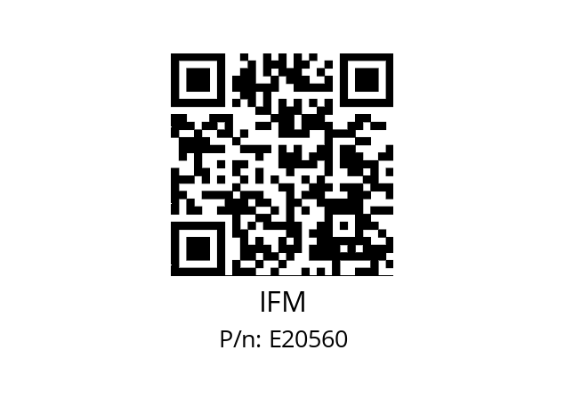   IFM E20560