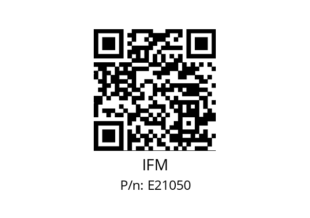   IFM E21050