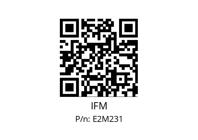   IFM E2M231