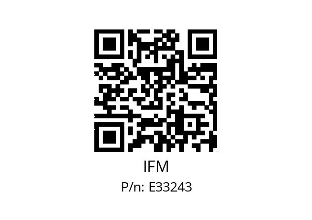   IFM E33243