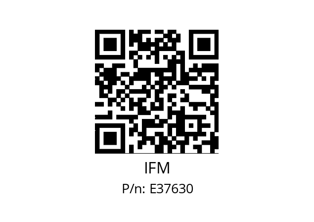   IFM E37630