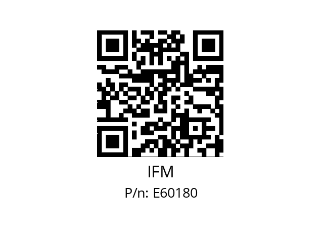   IFM E60180