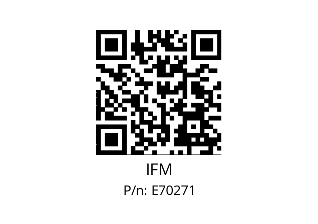   IFM E70271