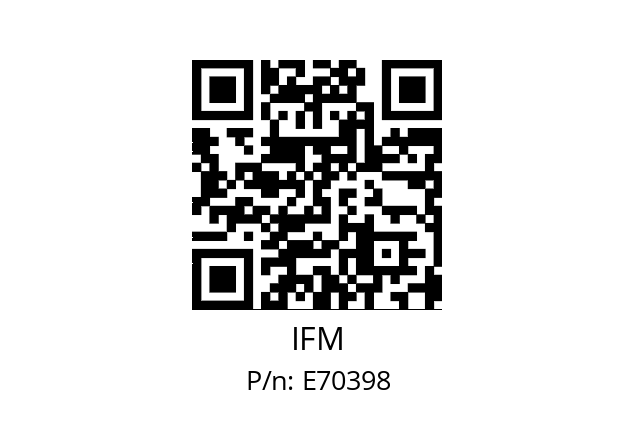   IFM E70398