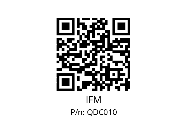   IFM QDC010