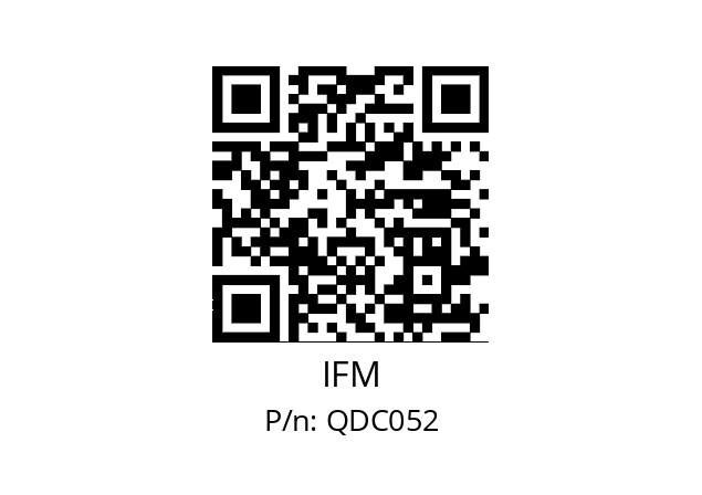   IFM QDC052