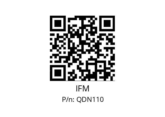   IFM QDN110