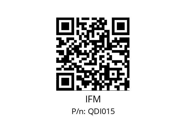   IFM QDI015