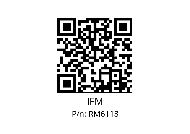   IFM RM6118