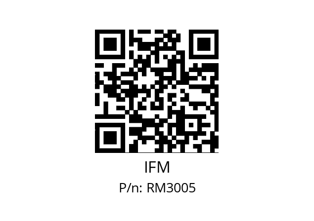   IFM RM3005