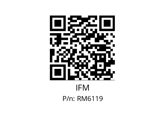   IFM RM6119