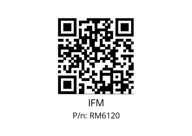   IFM RM6120