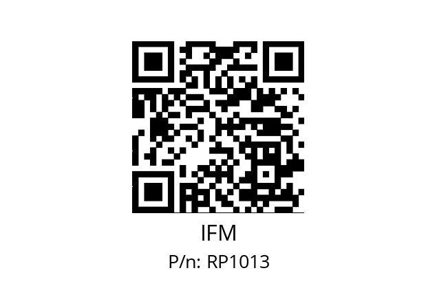   IFM RP1013