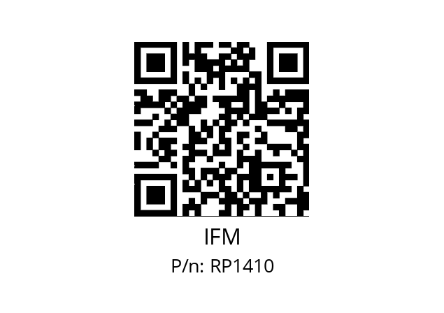   IFM RP1410