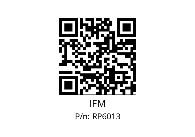   IFM RP6013