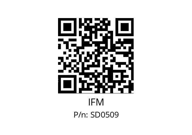   IFM SD0509