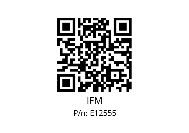   IFM E12555