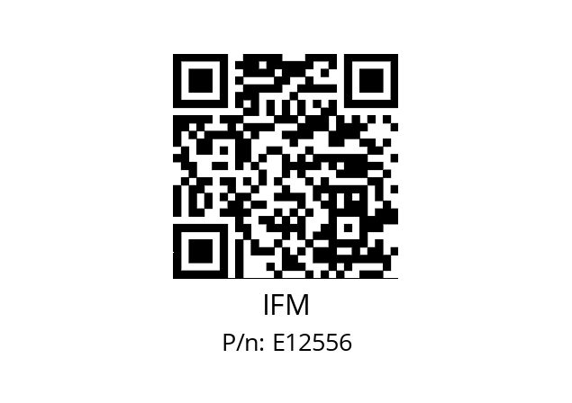   IFM E12556