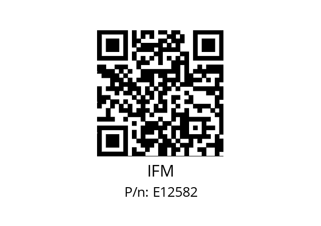   IFM E12582