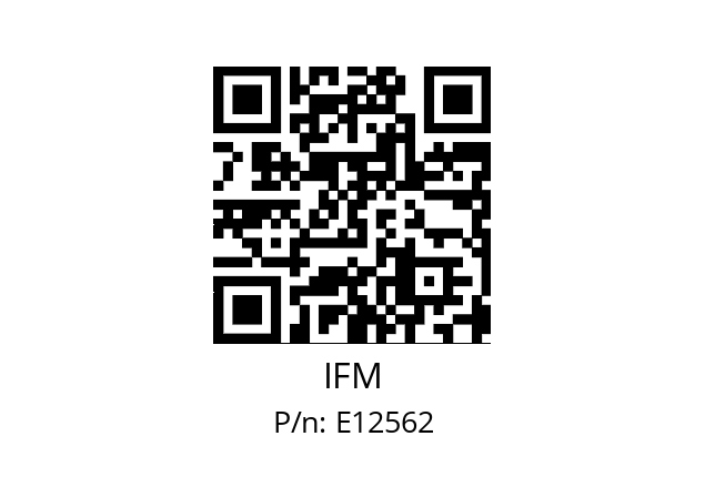   IFM E12562