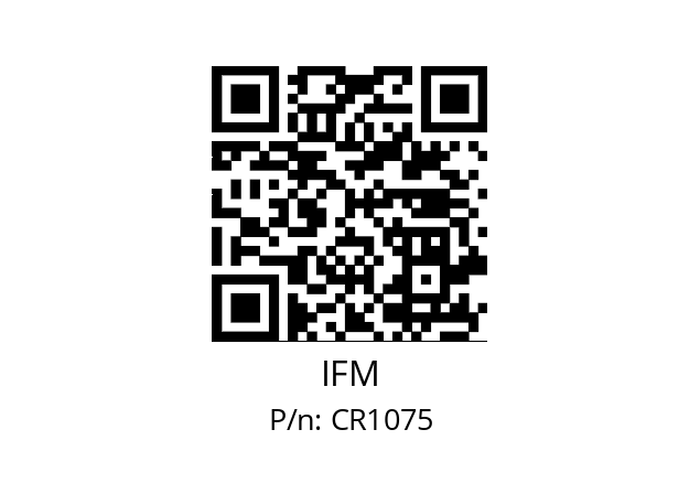   IFM CR1075